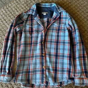 KIDS OUTERKNOWN BLANKET SHIRT SIZE LARGE